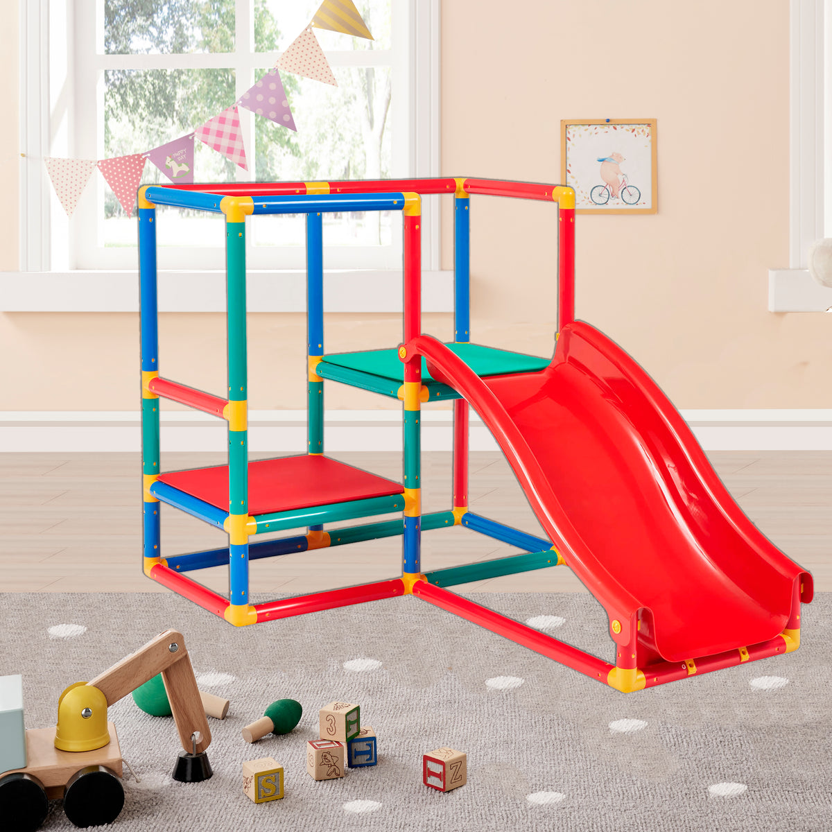 Small Build A Climbing Frame Kids Slide Climbing Frame Baby