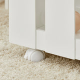 Large Montessori Eco-Wooden Dolls House Bookcase | Portable Toy Storage