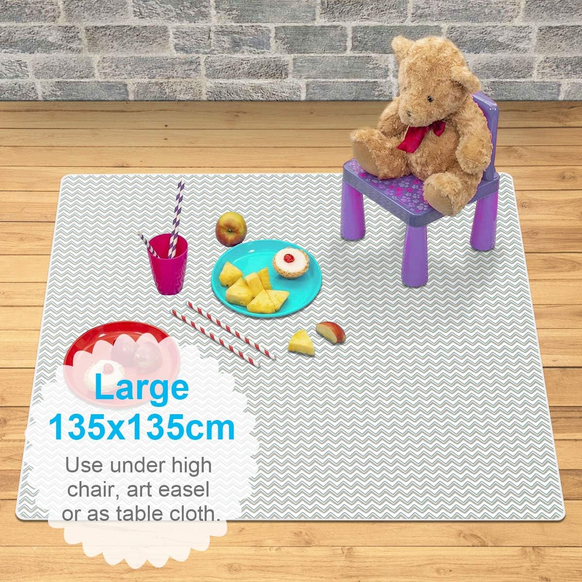 Floor Protector Baby High Chair Potty Splash Mat