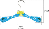 Children's Wooden Hangers | Toddler Hangers | Cute Animals | Pack of 12 | Multicoloured