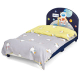Single Kids Bed Toddler Upholstered Sleeping Bed Frame Soft