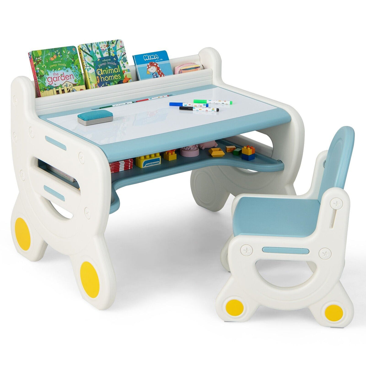 Infant desk and clearance chair