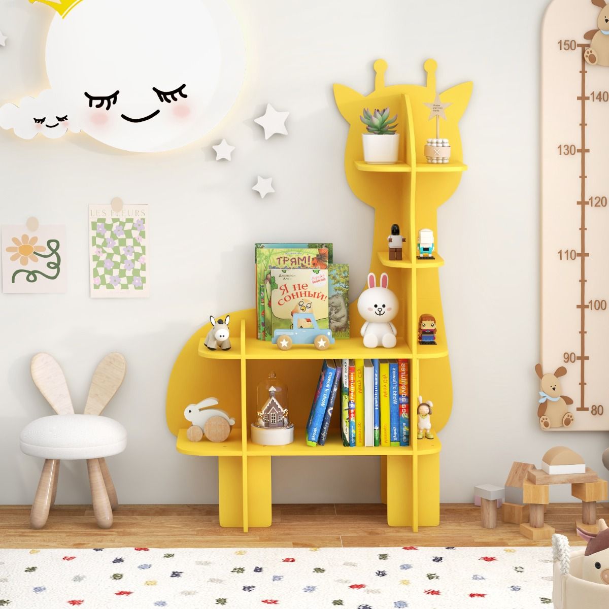 möbel spielzeug aufbewahrung Montessori Spielzeugaufbewahrung | Kinder Spielzeugaufbewahrung | Giraffen- Aufbewahrung