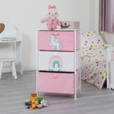Unique and exclusive design Unicorn3 Drawer Toy Storage unit