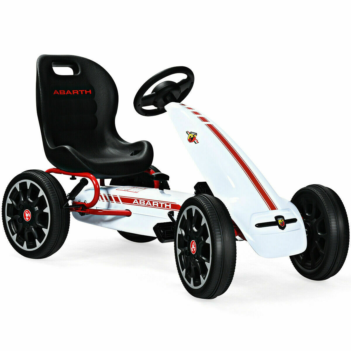 Kids Pedal Go Kart  With Adjustable Seat and Backrest – www