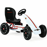 Kids Pedal Go Kart | With Adjustable Seat and Backrest