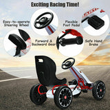 Kids Pedal Go Kart | With Adjustable Seat and Backrest