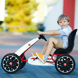 Kids Pedal Go Kart | With Adjustable Seat and Backrest