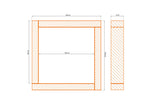 X-Large Montessori Ball Pit Soft Play Set | Ball Pool with Inner Floor Mat Steps & Slide| 185 x 140 x 25cm | 3m+