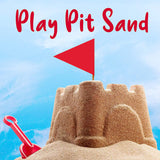 Play with friends or family and see what you can create with our non-toxic, safe, clean and non-stain sand.