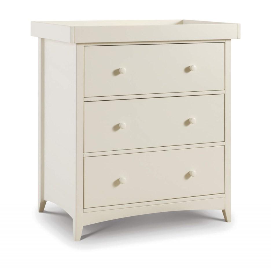 Baby changing unit with storage store