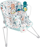 Baby Bouncer and Rocker | Vibrating Portable Rocking Chair | Pastel Colours | 0m - 5yrs