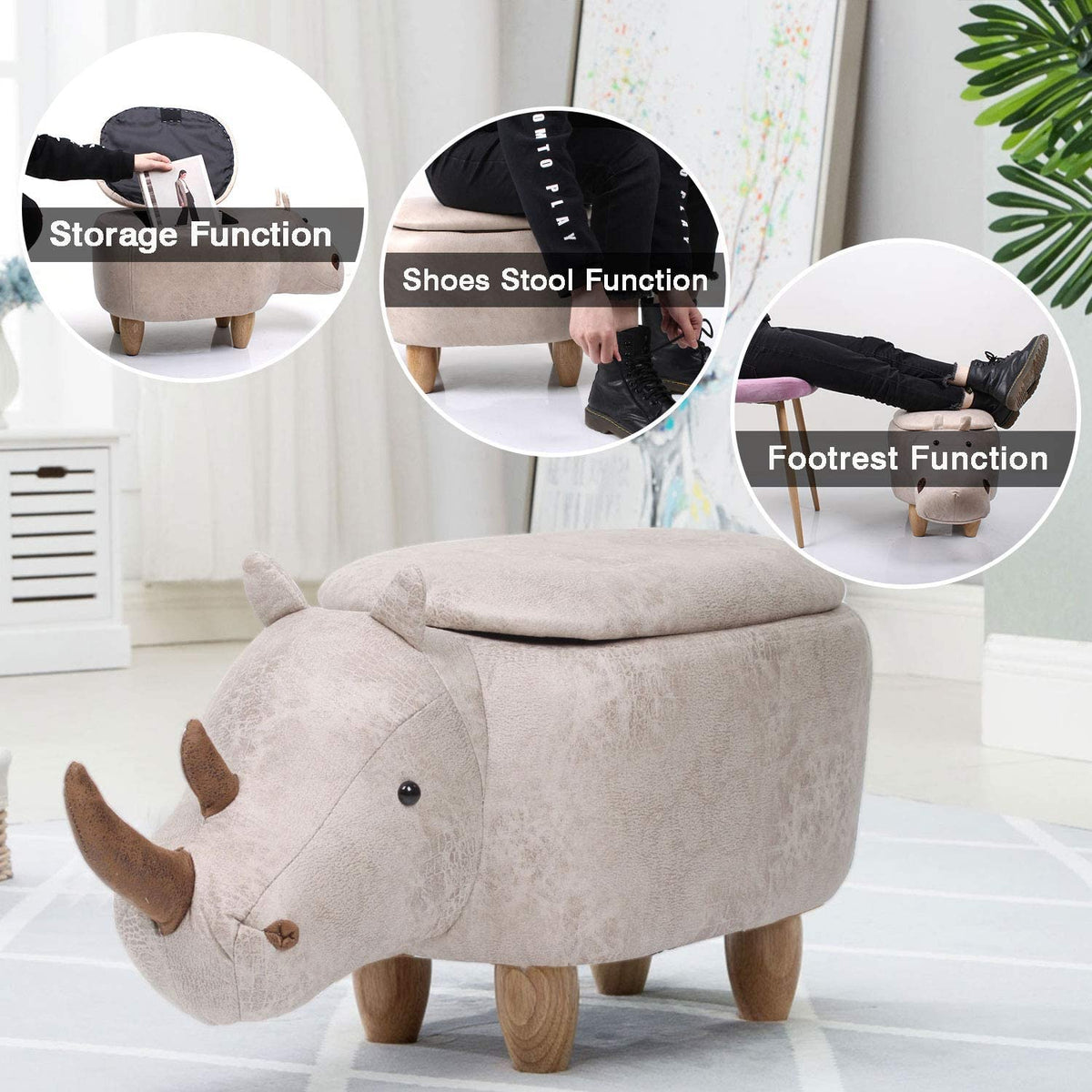 Rhino discount storage stool