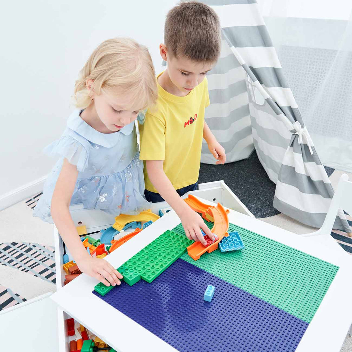 Tapis Lego pour chambre denfants, Tapis Lego pour enfants, Cadeau