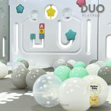 This baby playpen includes an activity panel to amuse and entertain