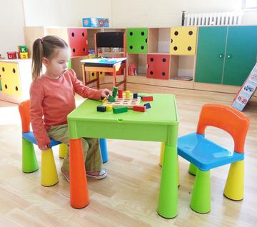 For something lightweight and easy to clean, we have a range of different plastic table and chair sets for all budgets