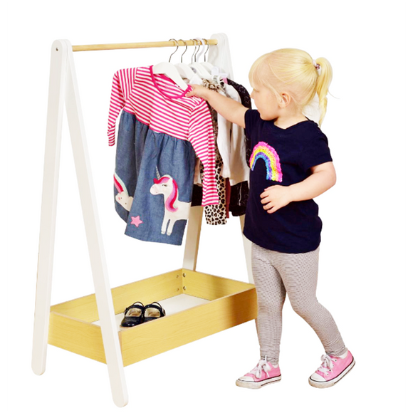 We have a range of childrens dressing up rails and girls dressing tables to make any princess feel like bonafide royalty.