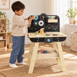Wooden Kids’ Tool Bench & Construction Workshop with Toy Tools | Ages 3+