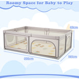 Large indoor playpen for babies and toddlers
