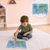 Preschool Toys | Educational Puzzle World Curiosities | Puzzles & Games