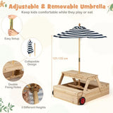 Montessori outdoor sand play table