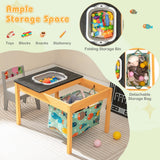 3-in-1  Eco Wood Montessori Childrens Water Table with Storage | Sand & Water Play | 3 Years+