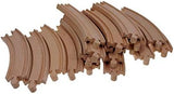 Wooden Train Track Set