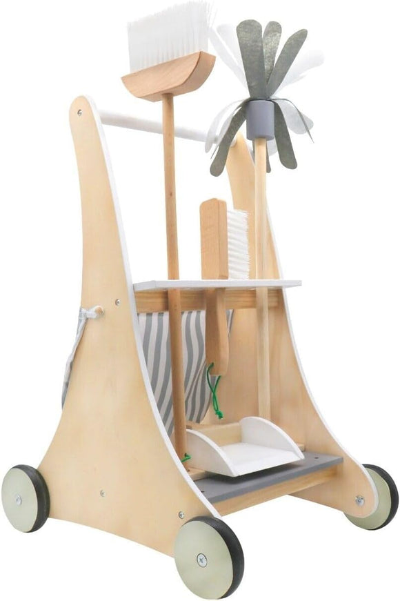 Play and pretend cleaning trolley shop
