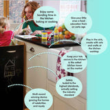 FunPod Original Toddler Tower | The Safest Learning Tower | Natural with Chalkboards