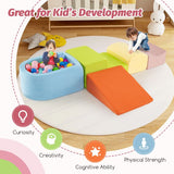 5 piece foam climbing and crawling play set for children