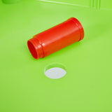 The tabletop has small holes so that your child’s little fingers can flip the tabletop over safely.