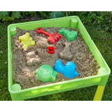 Kids Multifunctional 5-in-1 Activity Table and 2 Chairs | Reversible Tabletop | Multicoloured | Square | Ages 2+
