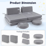 Soft play sofa for kids playroom