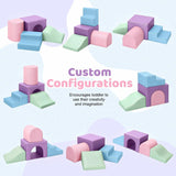 4 piece foam climbing and crawling set for toddlers