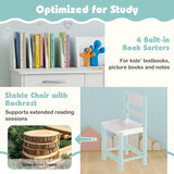 Children’s study station for reading drawing and homework