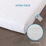 Waterproof, Breathable & Hypoallergenic | Anti-Allergy Baby Mattress | Removable Washable Zipped Cover | 140 x 70cm