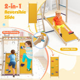 Kids’ wooden climbing frame for balance and gross motor play