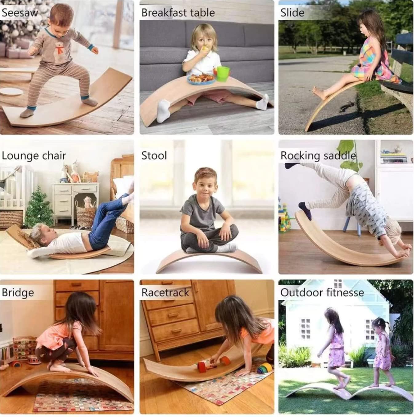 Montessori wobble board best sale