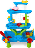 Kids sand and water table with buckets boats and moulds