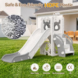 Castle toddler activity centre with slide basketball golf and telescope