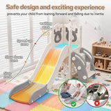 Multifunctional toddler playground with basketball hoop and golf game