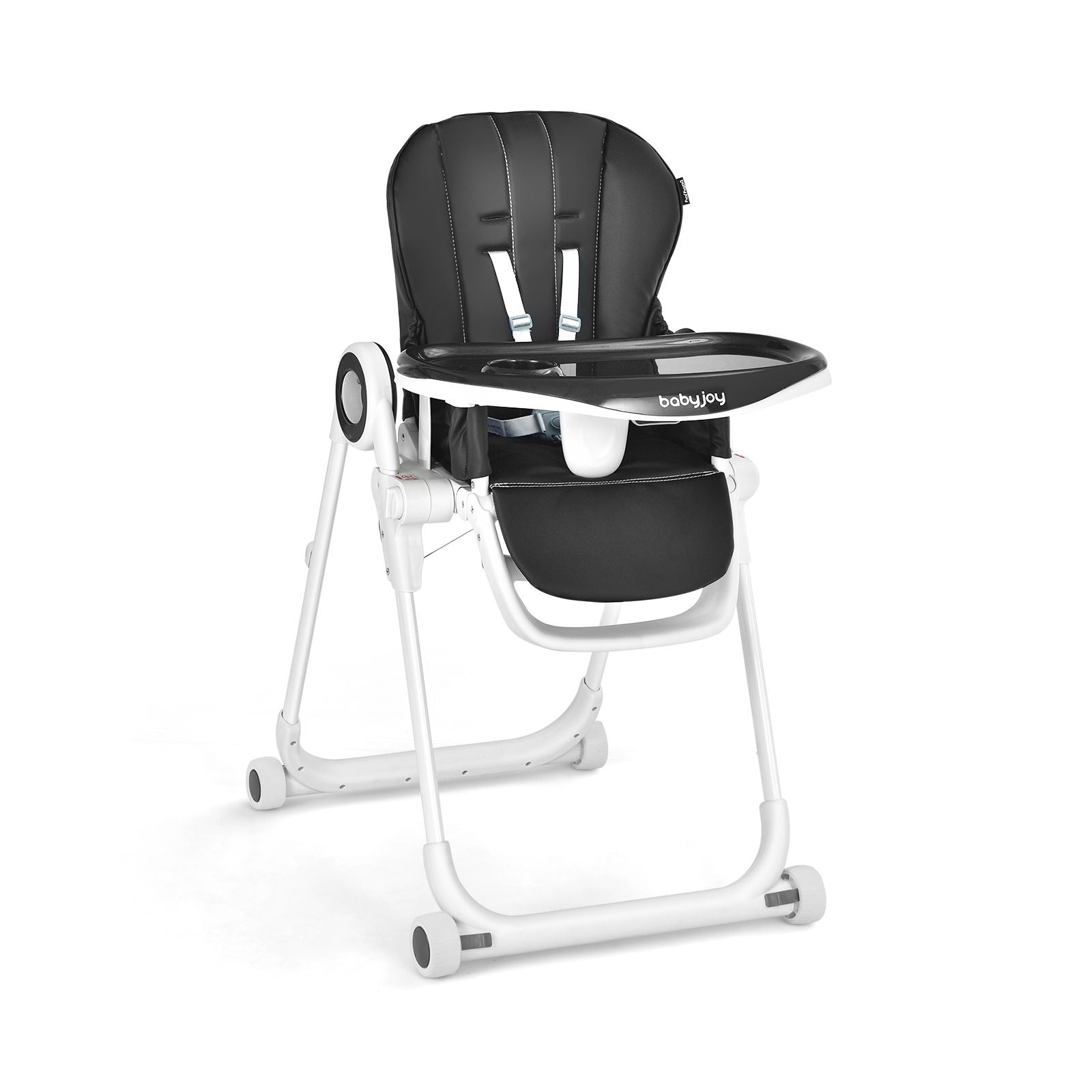 Black and white high chair discount