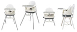 8-in-1 Ergonomic Grow-with-Me High Chair | Booster Seat for Chair | Low Chair | Removable Tray | 6m - 4 years