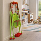 compact folding baby swing with stabilisers UK