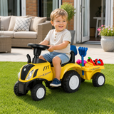 Kids Ride On Toy Tractor and Trailer | Pretend Play Tractor | With Lights and Sound to amuse and delight
