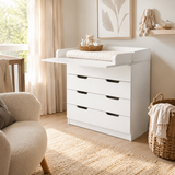Little Helper 2-in-1 baby changing table and drawers