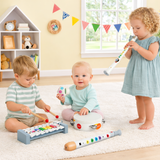 kids musical instrument set wooden toddler toys
