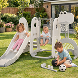 Kids Montessori Play Swing & Slide Set | Basketball | Indoor Outdoor | 3 colours | 18m+