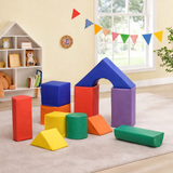 Large Indoor Soft Play Equipment | Montessori 11 Piece Foam Play Set | Primary Colours | 1-3 years