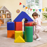 Large Indoor Soft Play Equipment | Montessori 11 Piece Foam Play Set | Primary Colours | 1-3 years